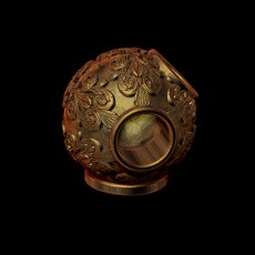 Ball Connector, Victorian 10x4 mm 45R LP (Each)